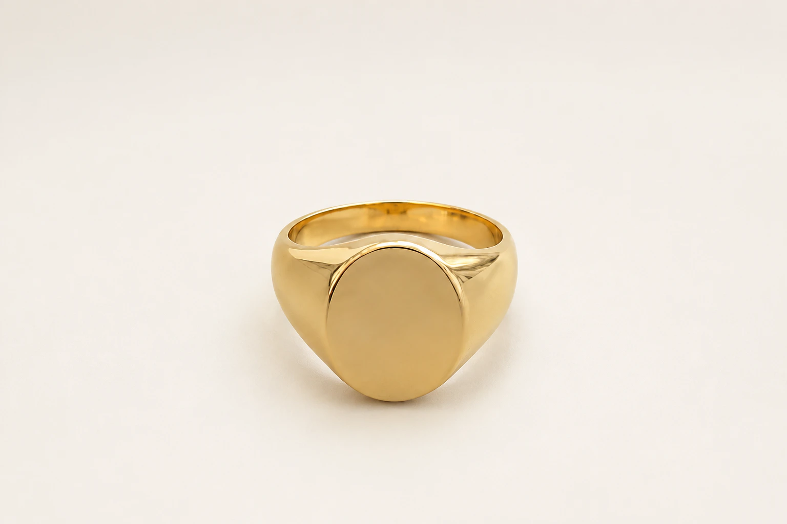 The same ring in a generated clean white studio scene